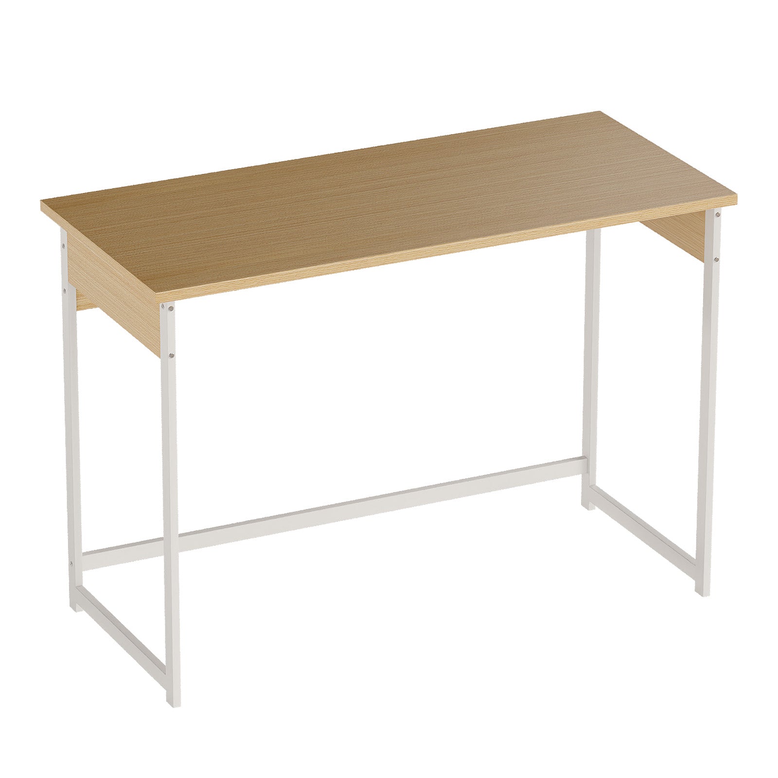 Modern Computer Desk with Sturdy Metal Frame for Home Office, Bedroom & Study