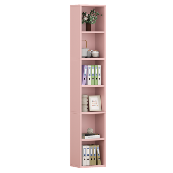 6-Cube Closet Storage Shelves with Wooden