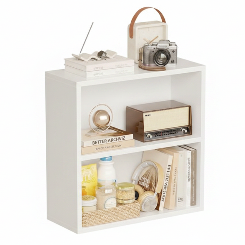 2 Tier Display Storage for Home Office