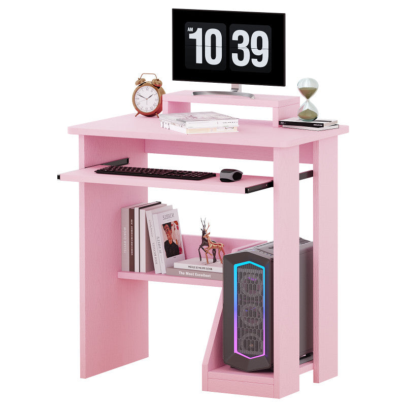 Home Office Computer Desk Writing Study Desk Book Writing Corner Table