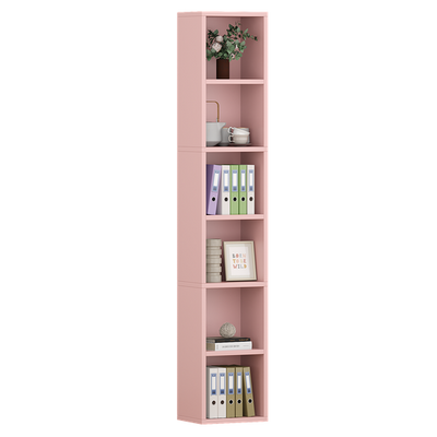 6-Cube Closet Storage Shelves with Wooden