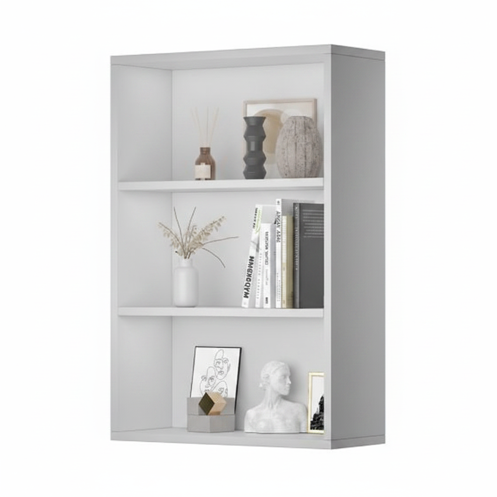 3-Tier Cube Bookshelf for Small Spaces – Alisened