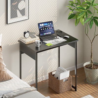 Alisened Computer Desk, Modern Simple Writing Desk with Sturdy Metal Frame, Multipurpose Home Office Workstation for Bedroom Study