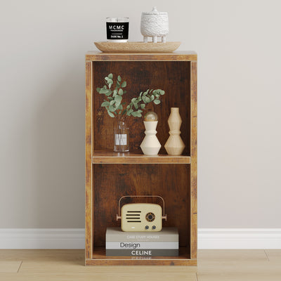 2 Cube Bookcase Display Bookshelf for Living Room Bedroom Home