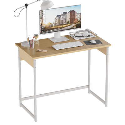 Small Computer Desk, 37.5 Inch Home Office Desk, Gaming Writing Work Study Table for Home Bedroom, Corner Desk