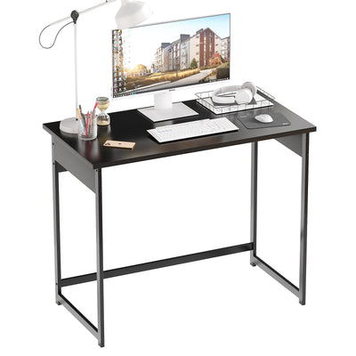 Small Computer Desk, 37.5 Inch Home Office Desk, Gaming Writing Work Study Table for Home Bedroom, Corner Desk