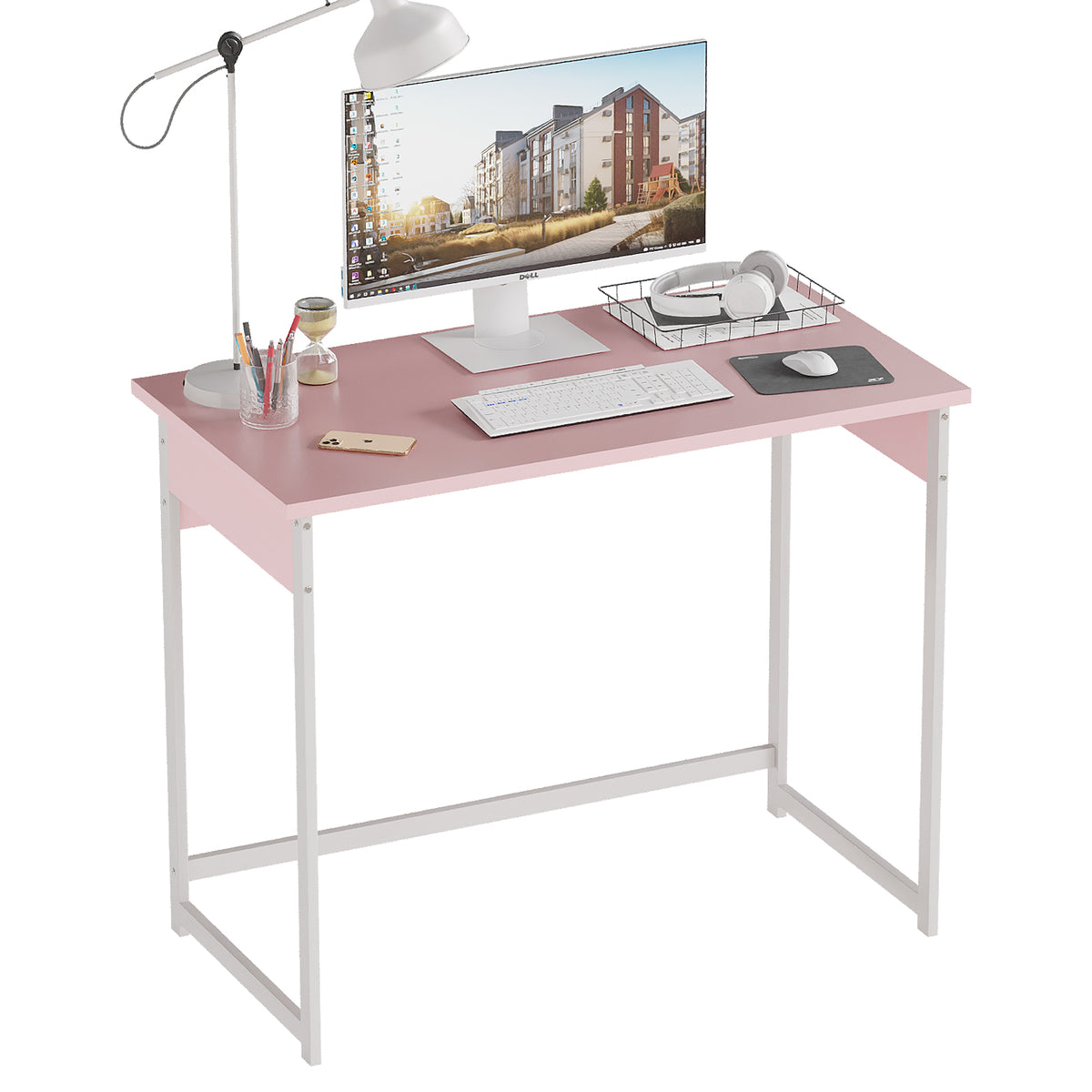 Compact Computer Desk for Home Office and Small Spaces