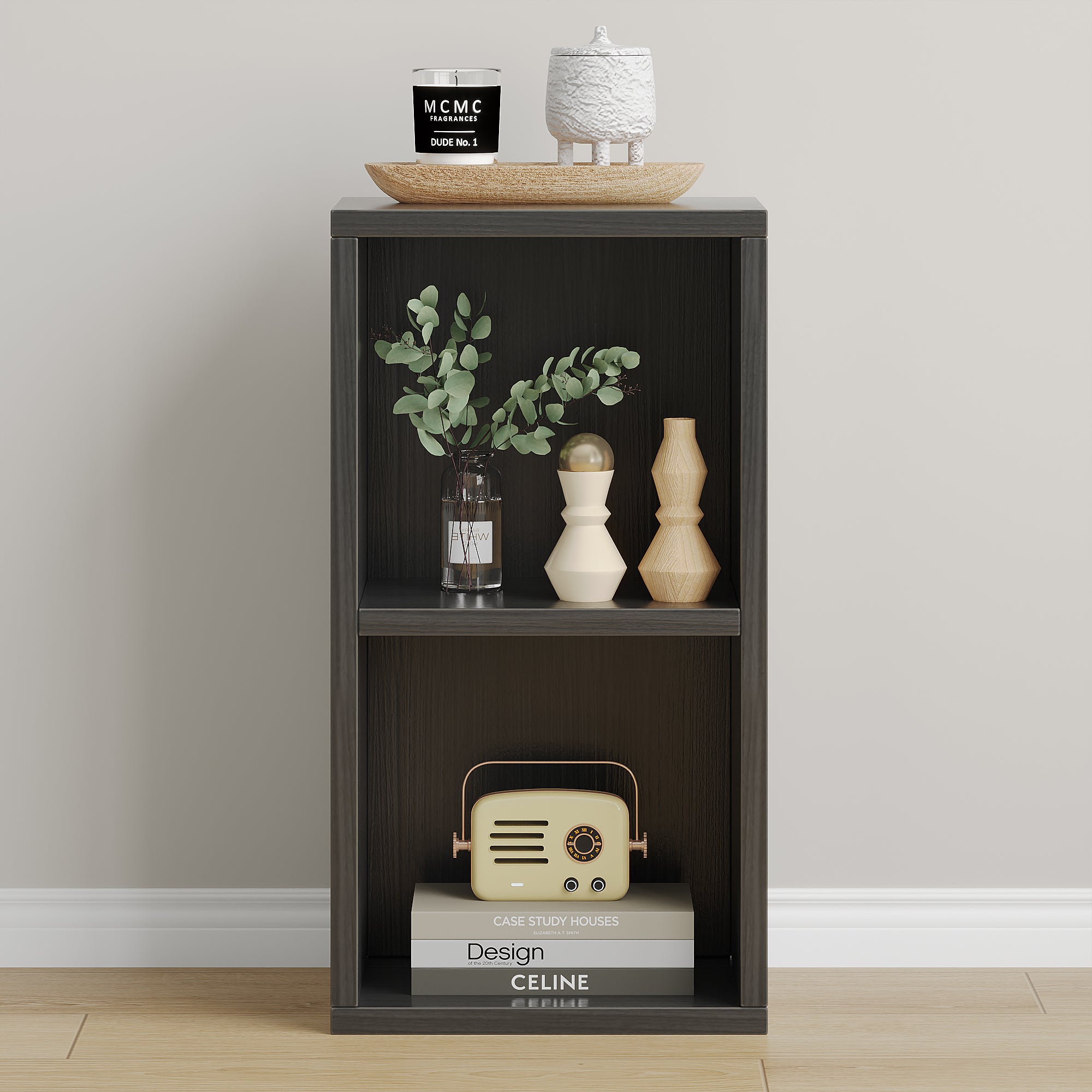 2 Cube Bookcase Display Bookshelf for Living Room Bedroom Home