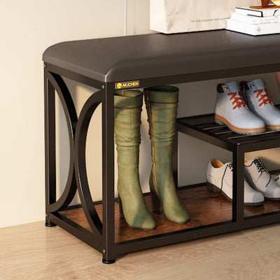 3_tier_rustic_shoe_rack_bench_storage_seat_3