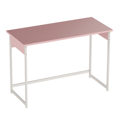 Modern Computer Desk with Sturdy Metal Frame for Home Office, Bedroom & Study