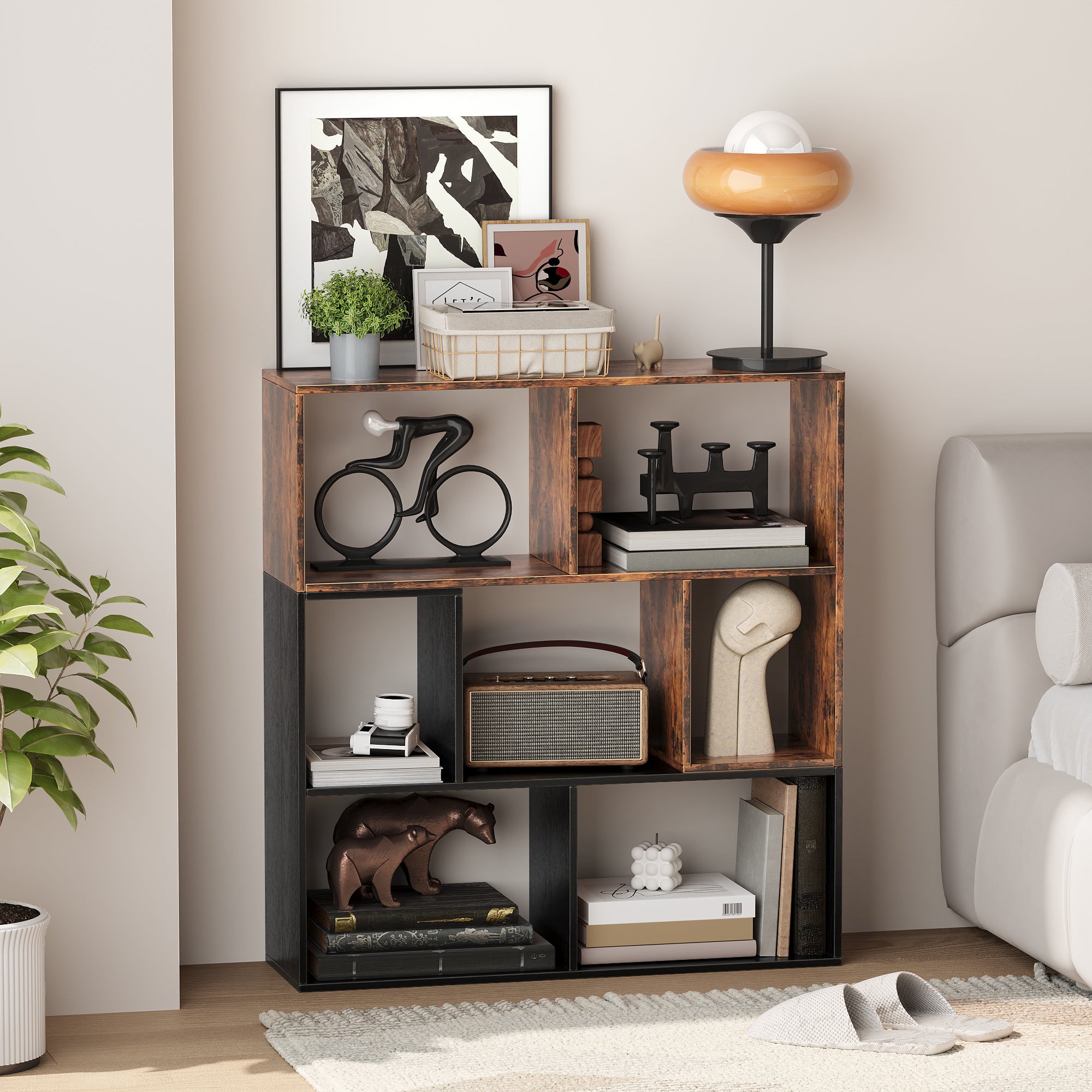 7_cube_storage_organizer_open_closet_standing_cabinet_living_room_2