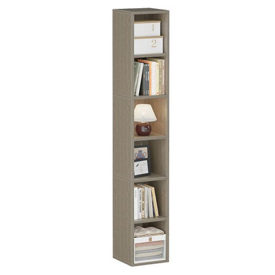 6-Cube Closet Storage Shelves with Wooden
