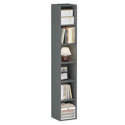 6-Cube Closet Storage Shelves with Wooden