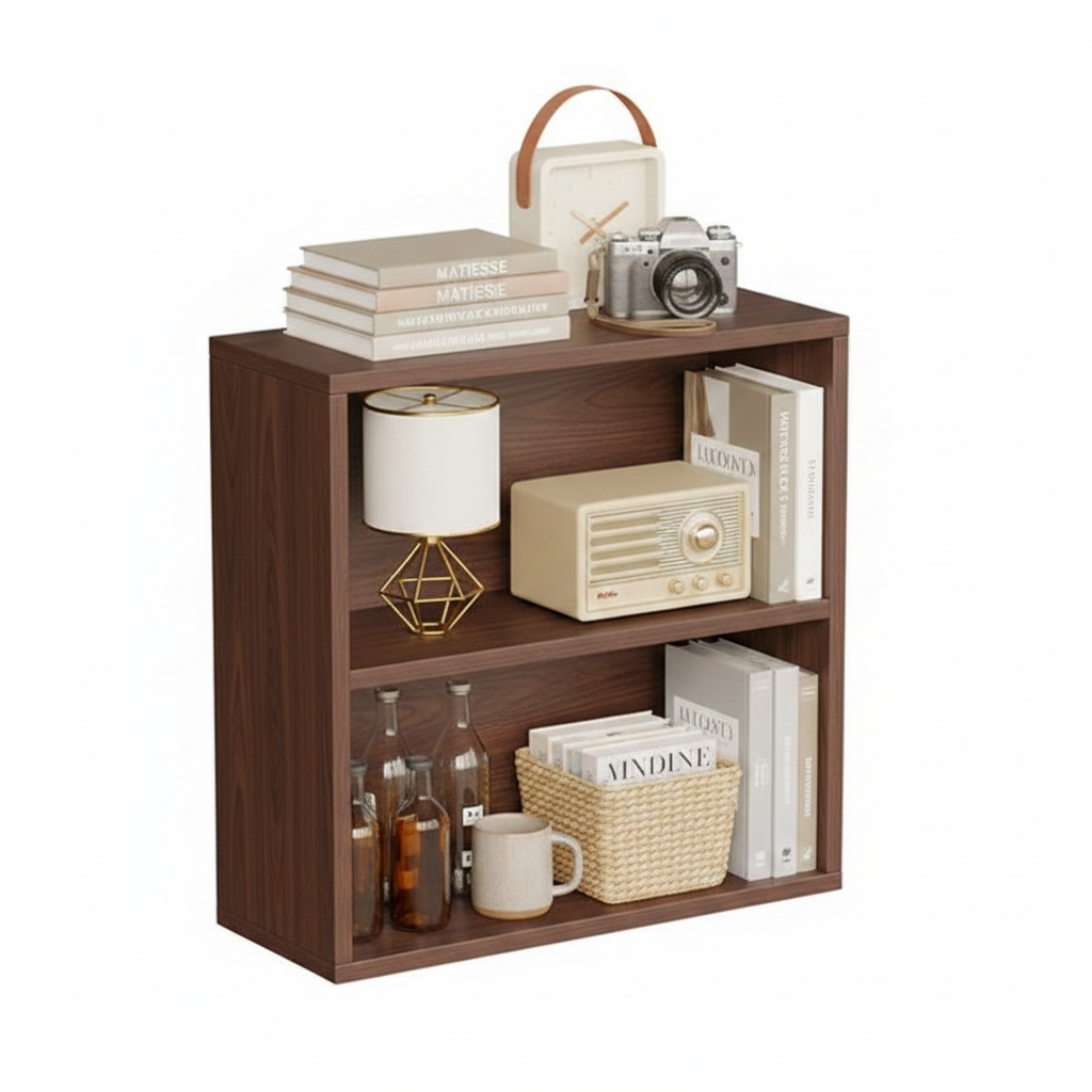 Low Bookshelf for Small Spaces – Alisened