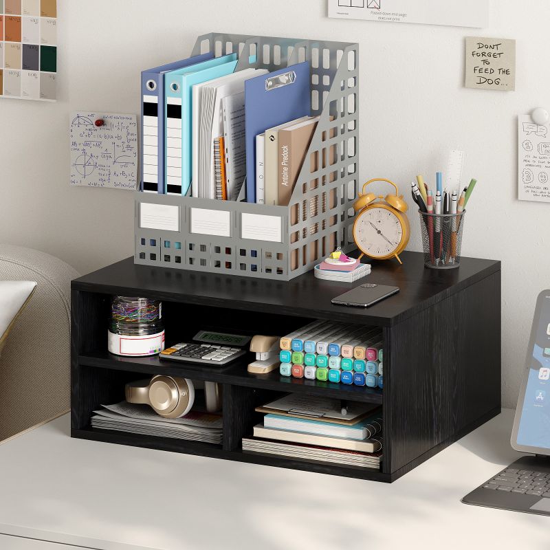 2_tier_wooden_printer_stand_desk_organizer_storage_shelf_1