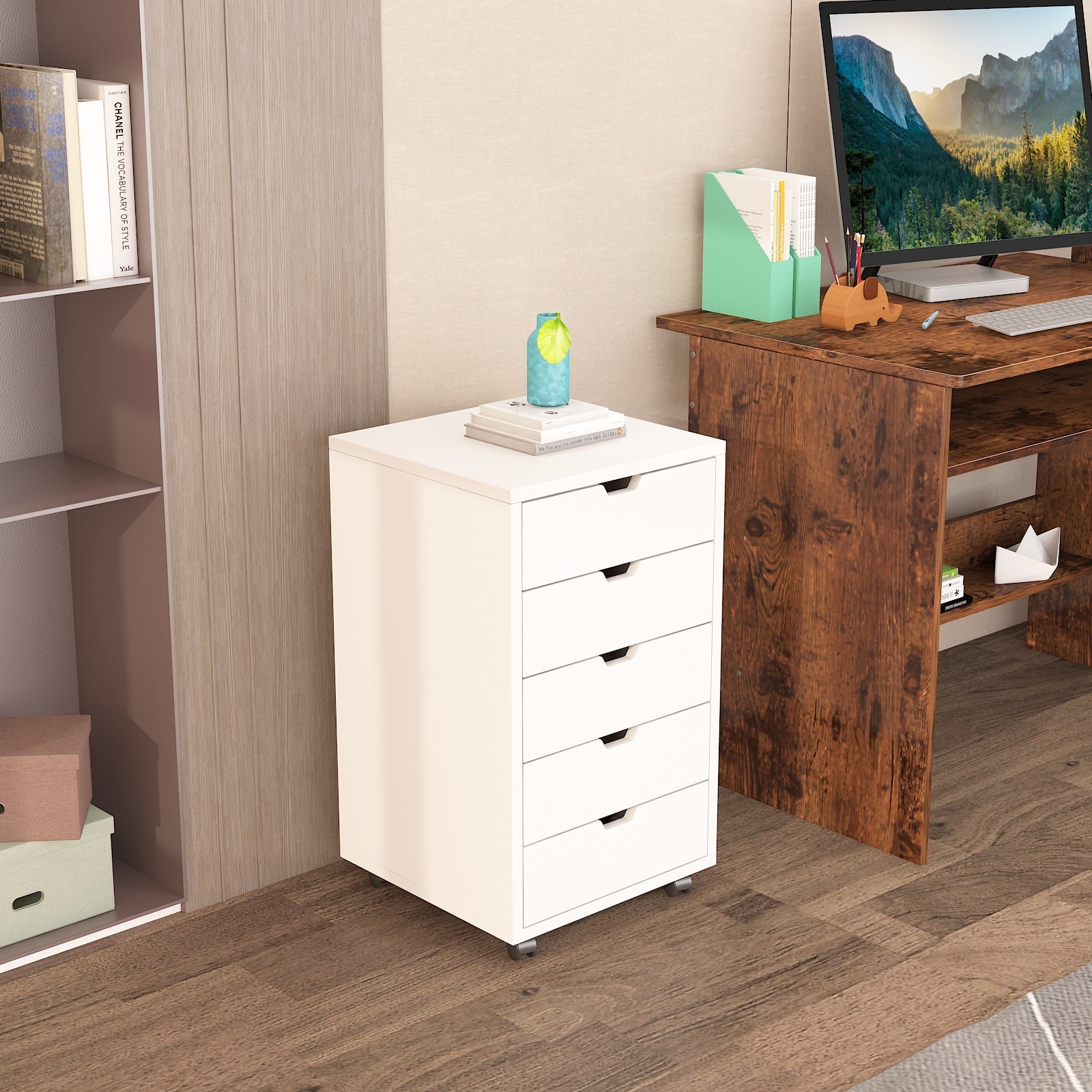 5_tier_movable_file_cabinet_wood_storage_organizer_4