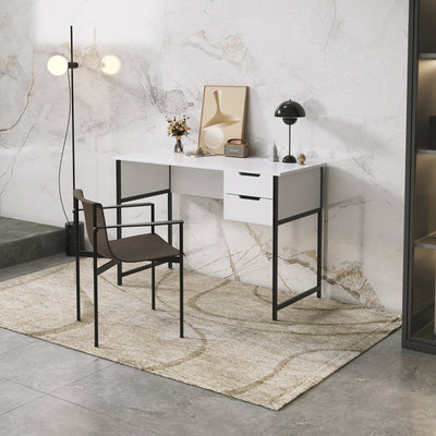 Modern Writing Desk Home Office Desk white